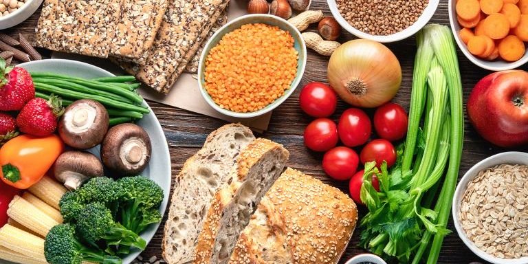 table-with-grains-vegetables-fruit-768